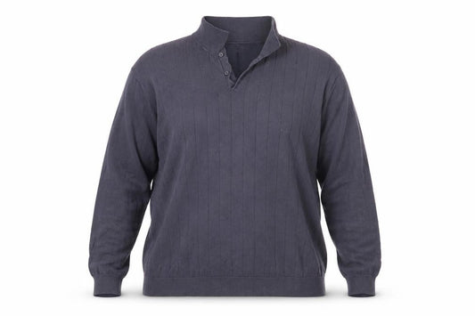 Front view of Marks & Spencer women’s grey jumper, size 2XL