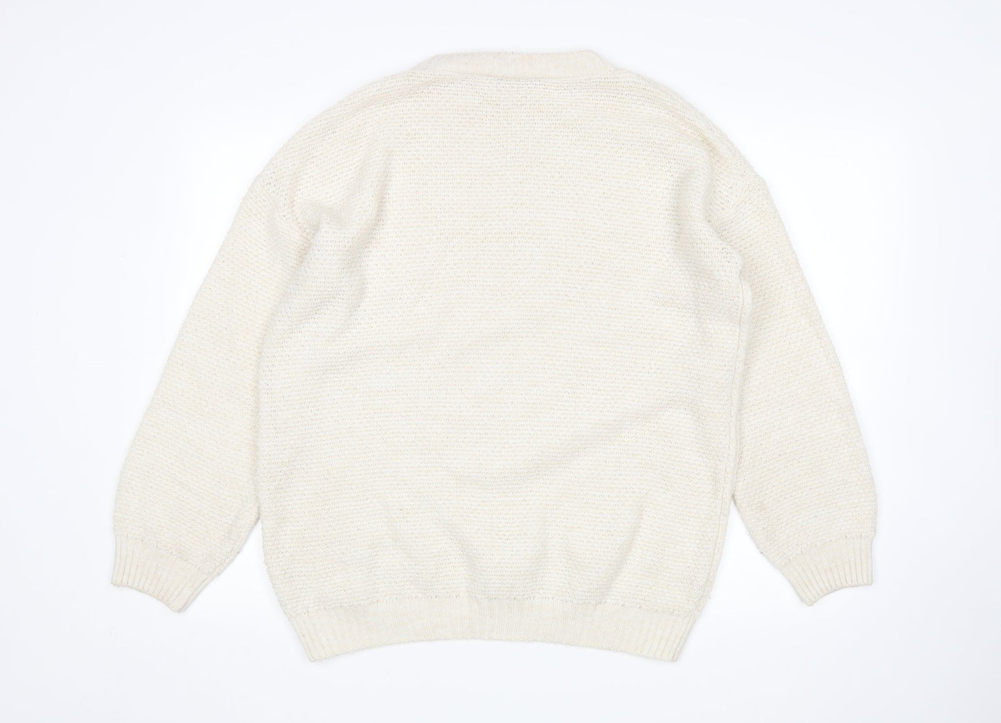 George Womens Beige   Pullover Jumper Size M