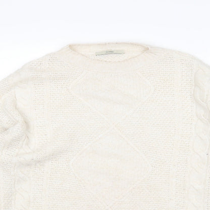 George Womens Beige   Pullover Jumper Size M