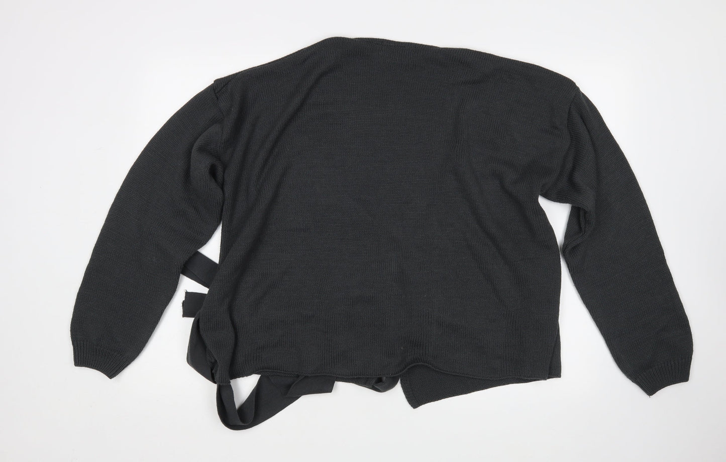 Womens UK Size 10 In the Style Grey Cardigan Jumper