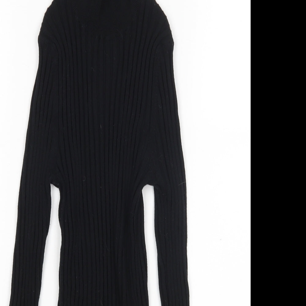 Womens UK Size 12 NEXT Black Pullover Jumper