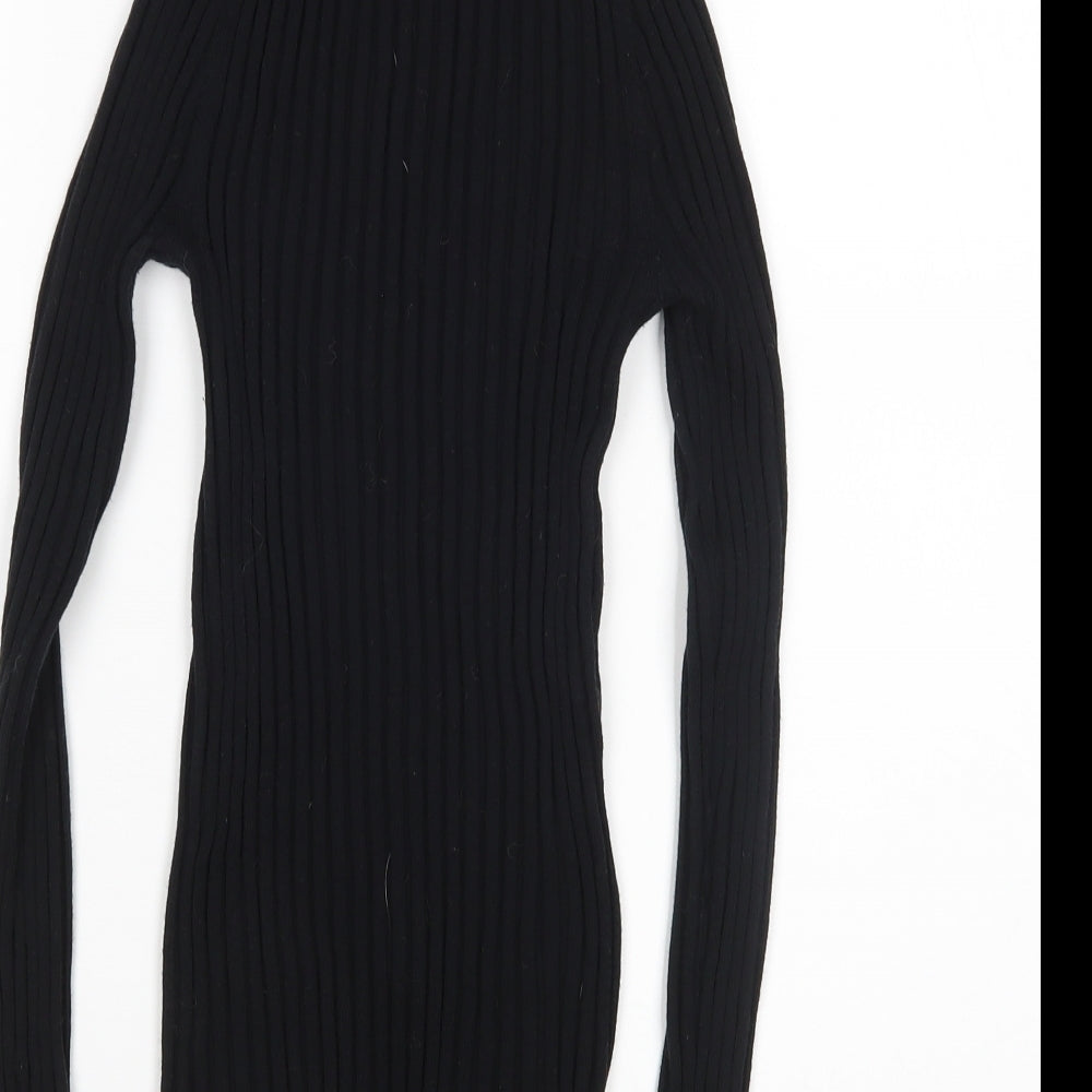 Womens UK Size 12 NEXT Black Pullover Jumper