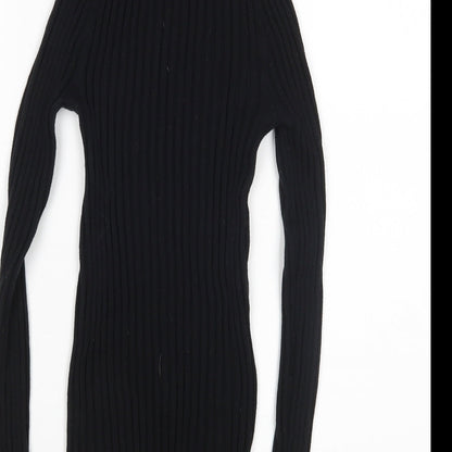 Womens UK Size 12 NEXT Black Pullover Jumper