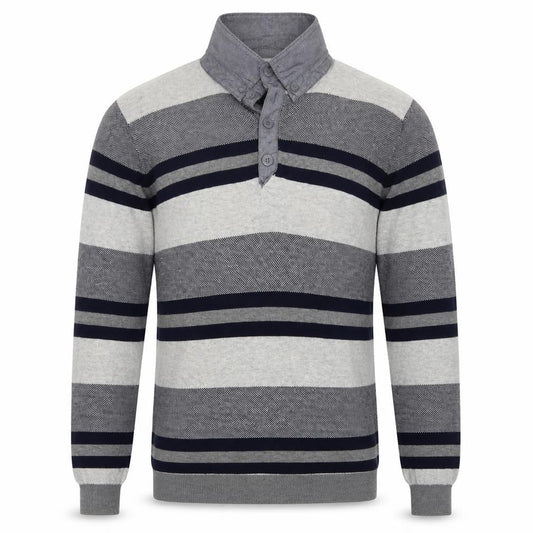 Mens UK Size M BHS Multicoloured Pullover Jumper
