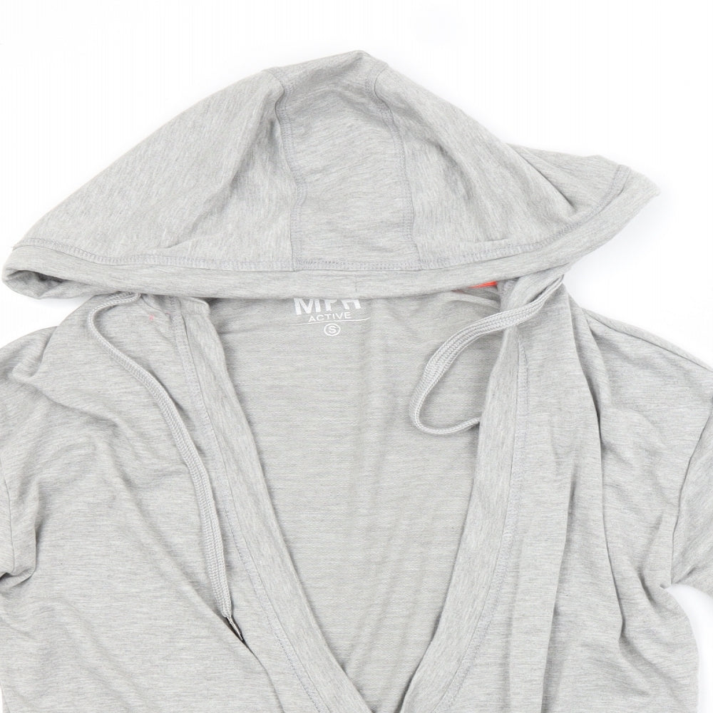 Womens UK Size S MPH Grey Pullover Hoodie