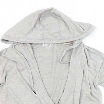 Womens UK Size S MPH Grey Pullover Hoodie