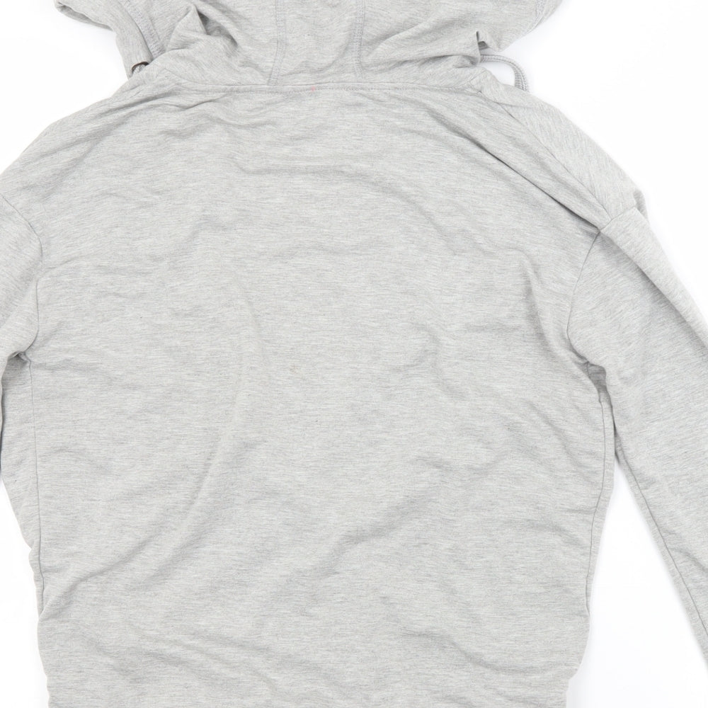 Womens UK Size S MPH Grey Pullover Hoodie