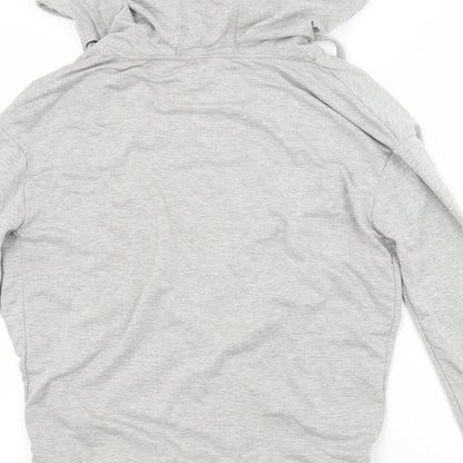 Womens UK Size S MPH Grey Pullover Hoodie