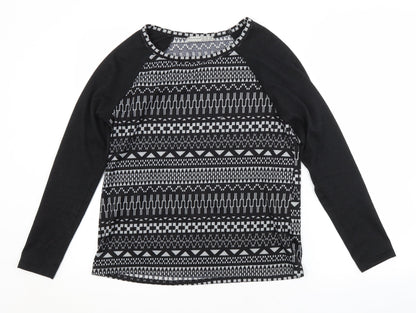 Womens UK Size 12 Atmosphere Black Pullover Jumper