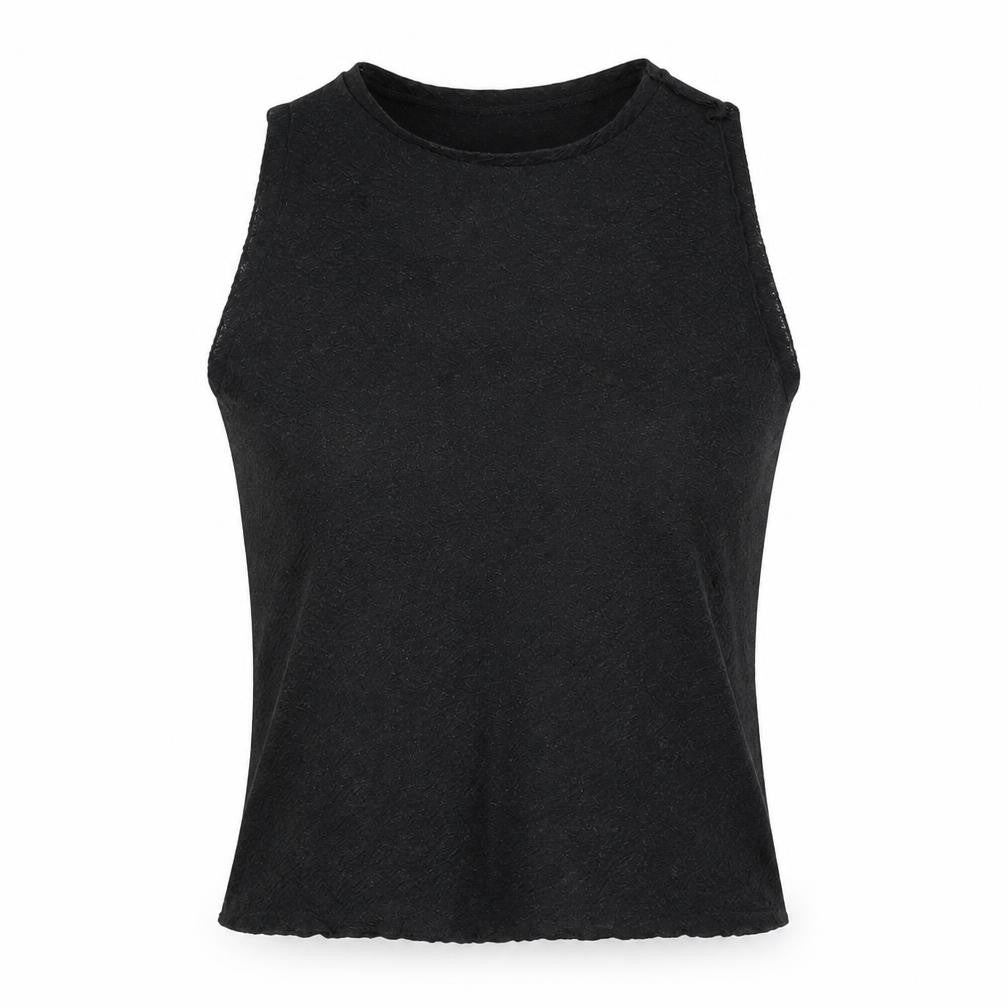 Womens UK Size S Zara Black Basic Blouse