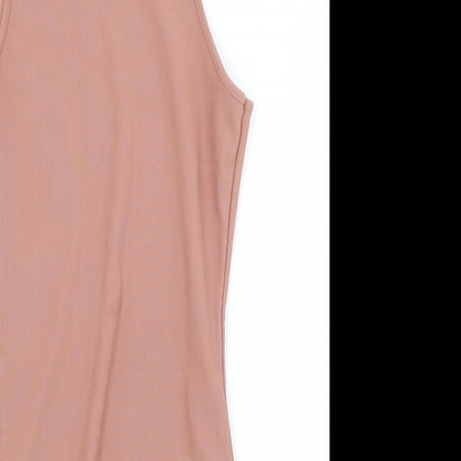 Missguided Womens Pink   Unitard One-Piece Size 10