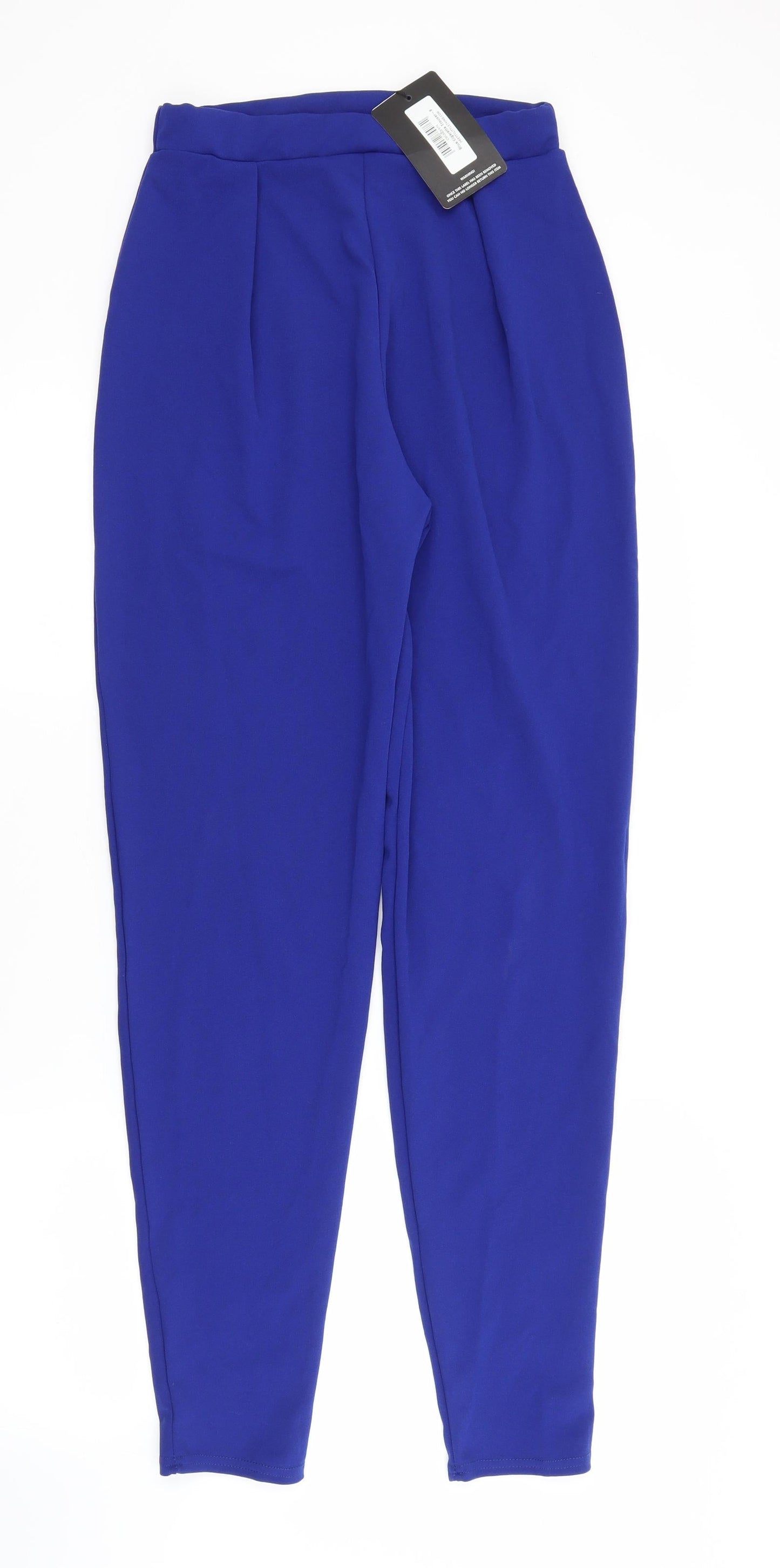 Womens UK Size 8 PRETTYLITTLETHING Regular Fit  Blue Trousers