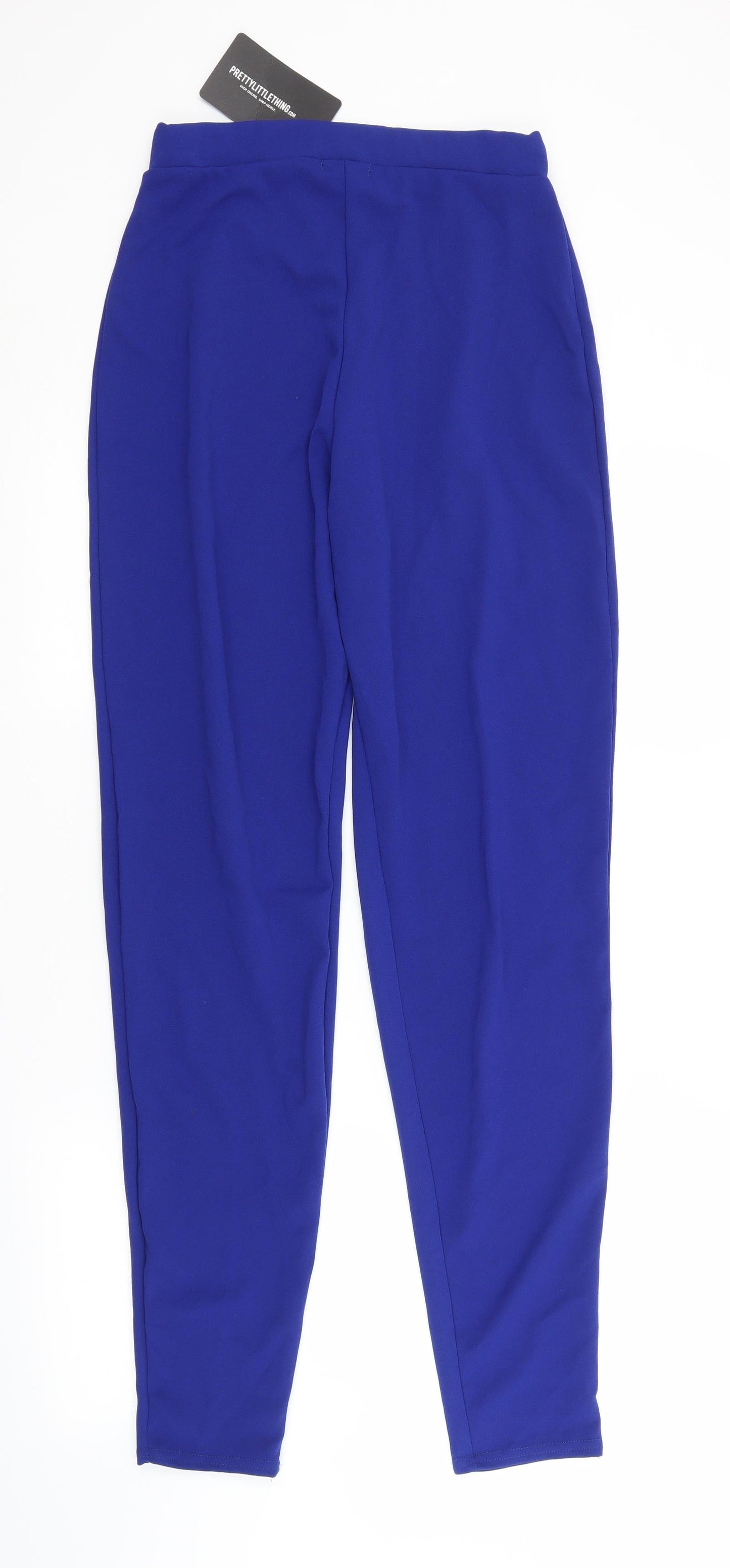 Womens UK Size 8 PRETTYLITTLETHING Regular Fit  Blue Trousers