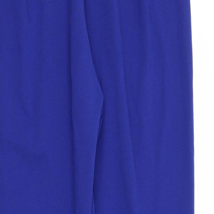Womens UK Size 8 PRETTYLITTLETHING Regular Fit  Blue Trousers