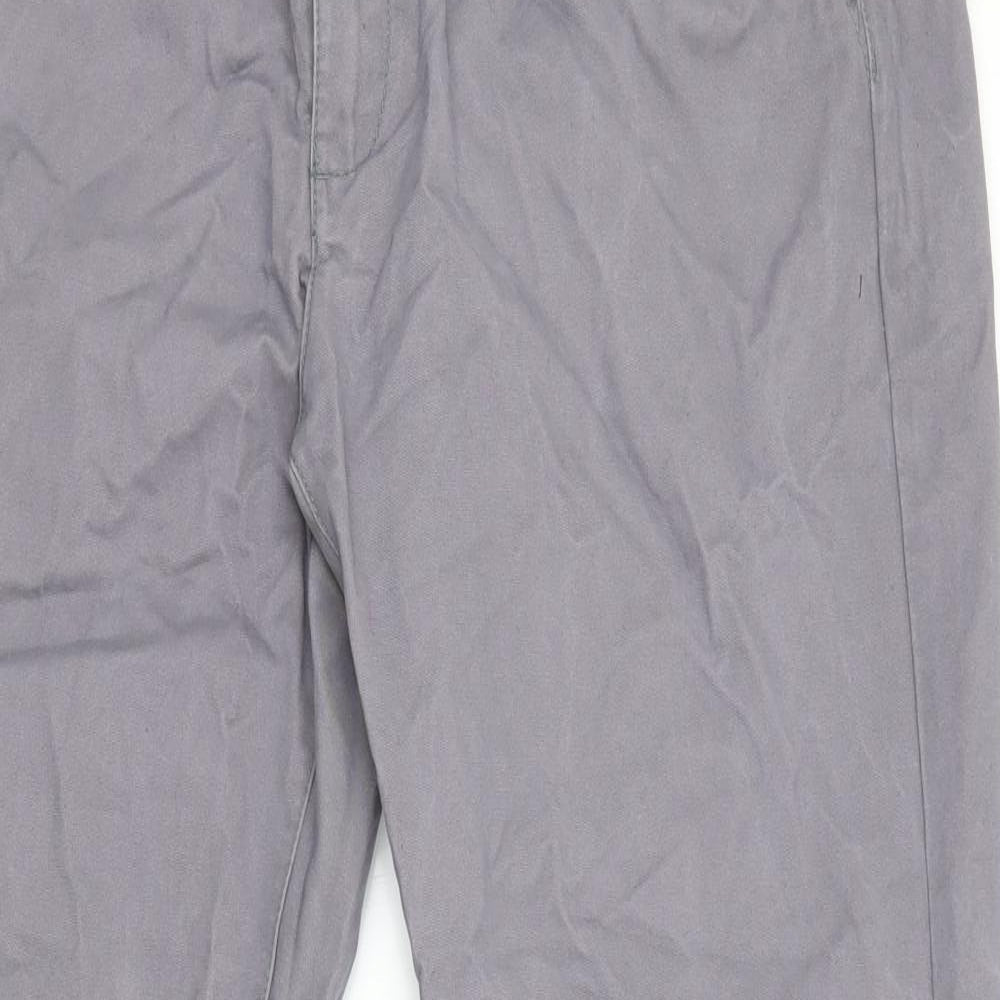 Burton Womens Grey   Chino Trousers Size 36 in L32 in