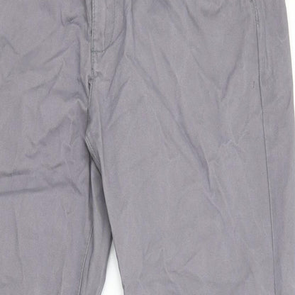 Burton Womens Grey   Chino Trousers Size 36 in L32 in