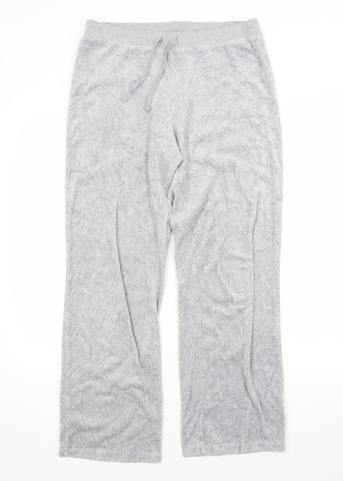 Womens UK Size 12 M&S Regular Fit Sweatpants Grey Trousers