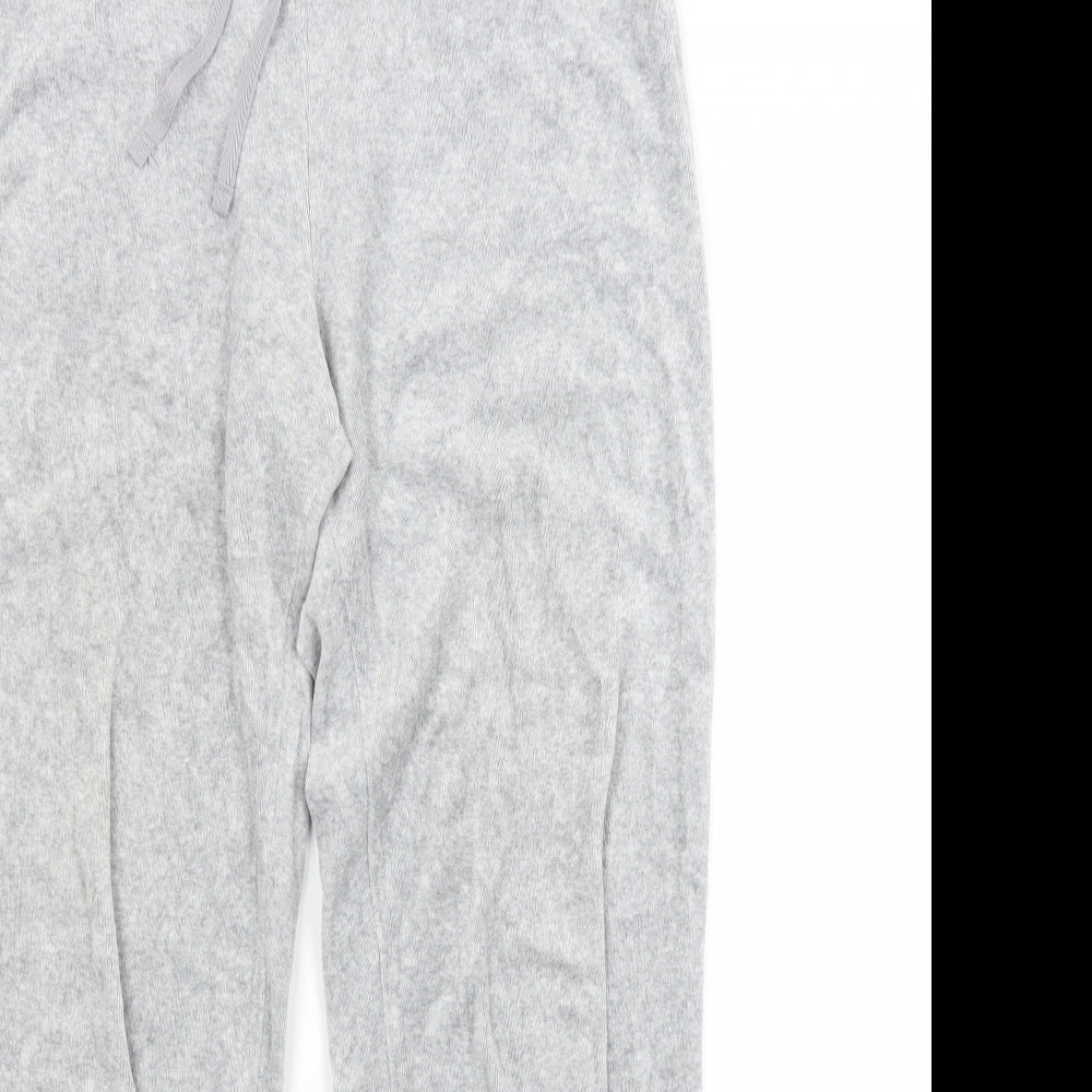Womens UK Size 12 M&S Regular Fit Sweatpants Grey Trousers