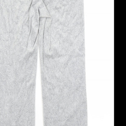 Womens UK Size 12 M&S Regular Fit Sweatpants Grey Trousers