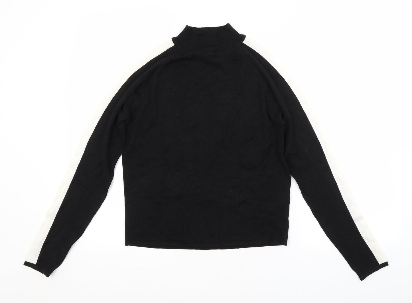 Womens UK Size M H&M Black Pullover Jumper