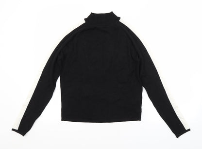 Womens UK Size M H&M Black Pullover Jumper