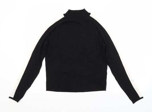 Womens UK Size M H&M Black Pullover Jumper