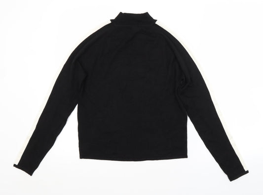 Womens UK Size M H&M Black Pullover Jumper