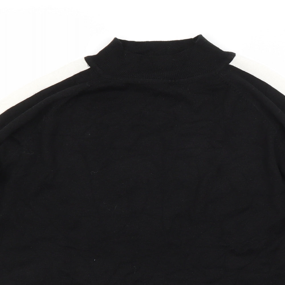 Womens UK Size M H&M Black Pullover Jumper