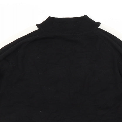 Womens UK Size M H&M Black Pullover Jumper