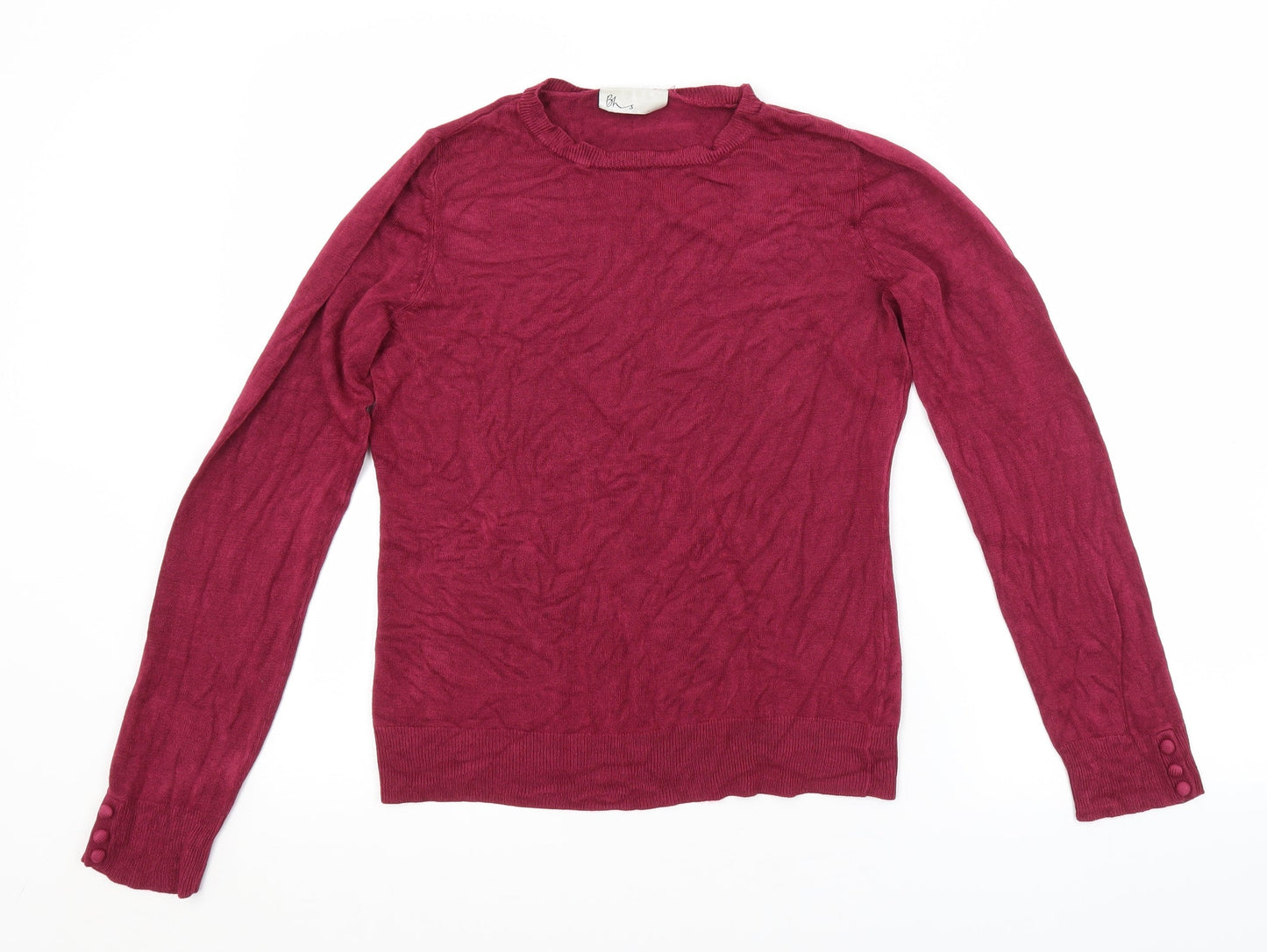 BHS Womens Purple   Pullover Jumper Size 10