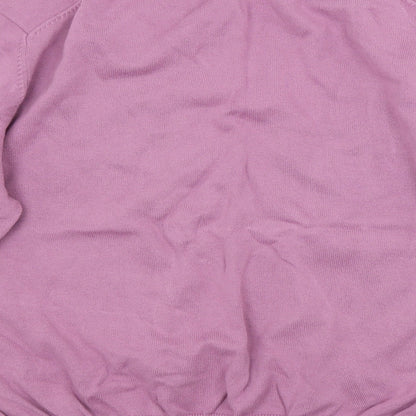 Brand and care label for Cotswold Collection women’s purple jumper, size 2XL
