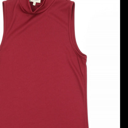 Papaya Womens Red   Basic Blouse Size 8