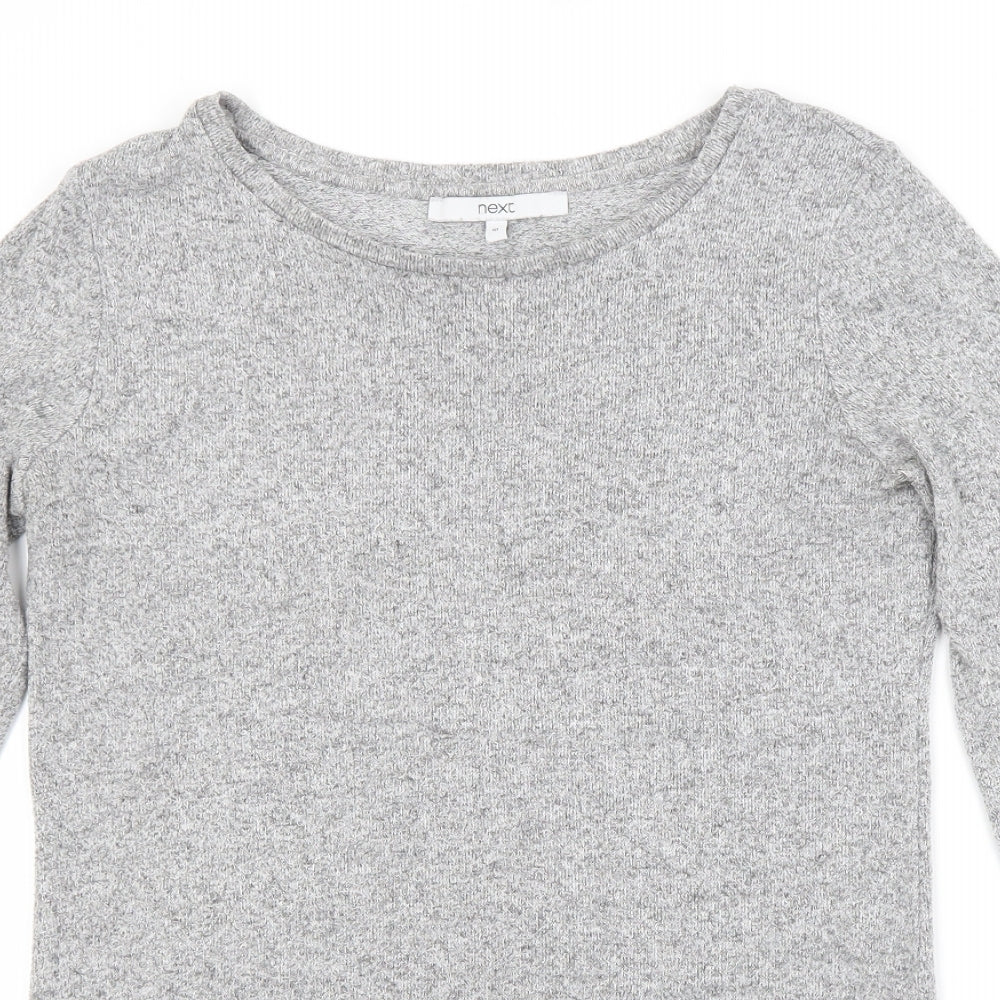 Womens UK Size 10 NEXT Grey Pullover Jumper