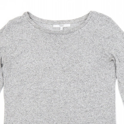 Womens UK Size 10 NEXT Grey Pullover Jumper