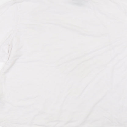 Primark Womens White   Basic T-Shirt Size L