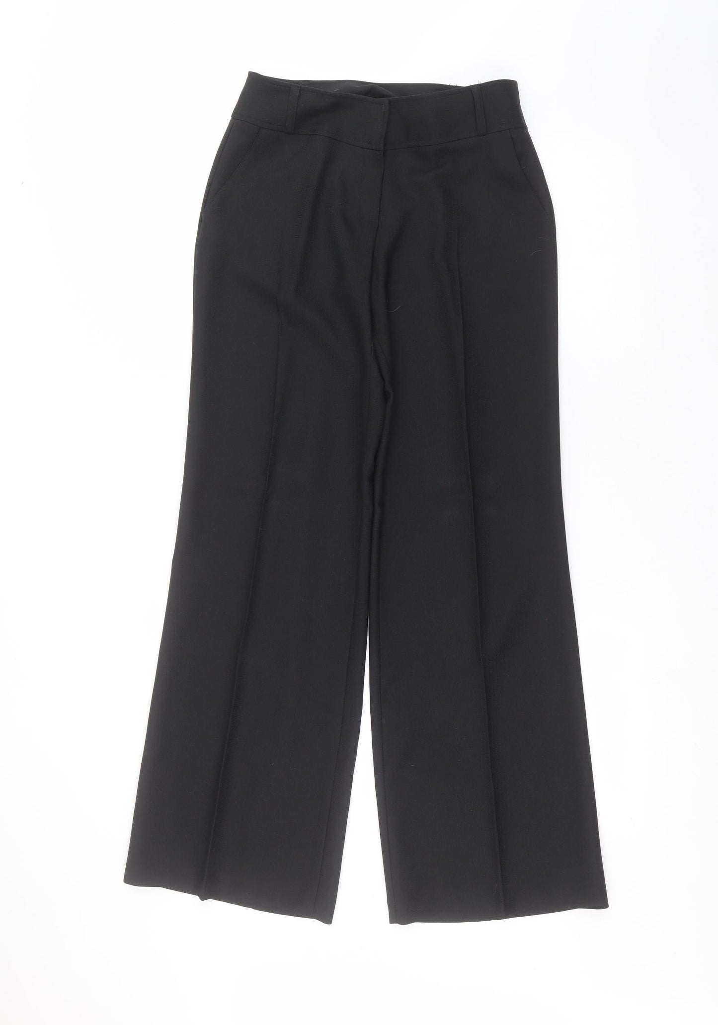Womens UK Size 8 Dorothy Perkins Regular Fit  Black Trousers