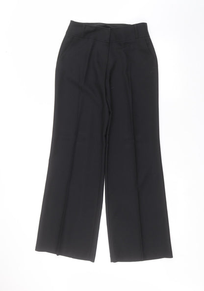 Womens UK Size 8 Dorothy Perkins Regular Fit  Black Trousers