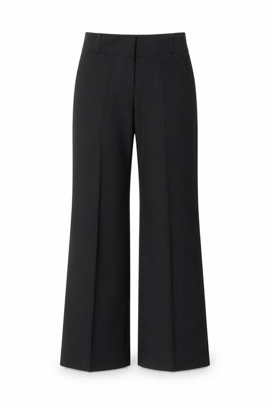 Womens UK Size 8 Dorothy Perkins Regular Fit  Black Trousers