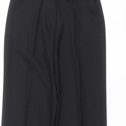 Womens UK Size 8 Dorothy Perkins Regular Fit  Black Trousers