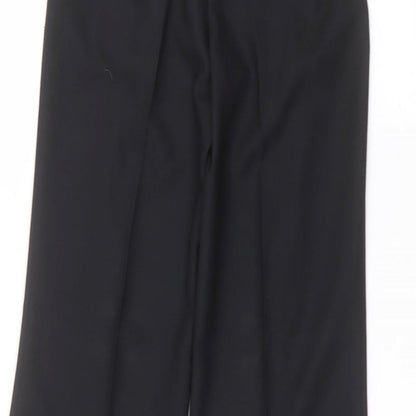 Womens UK Size 8 Dorothy Perkins Regular Fit  Black Trousers