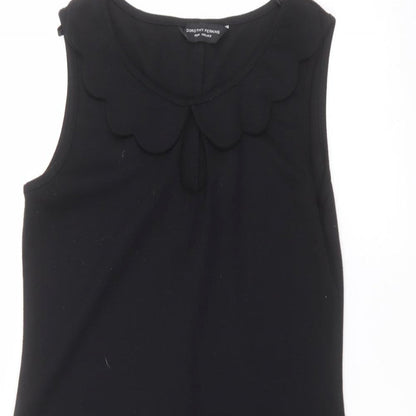 Dorothy Perkins Womens Black   A-Line  Size 12