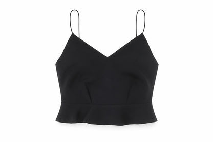 Womens UK Size 10 River Island Black Basic Blouse
