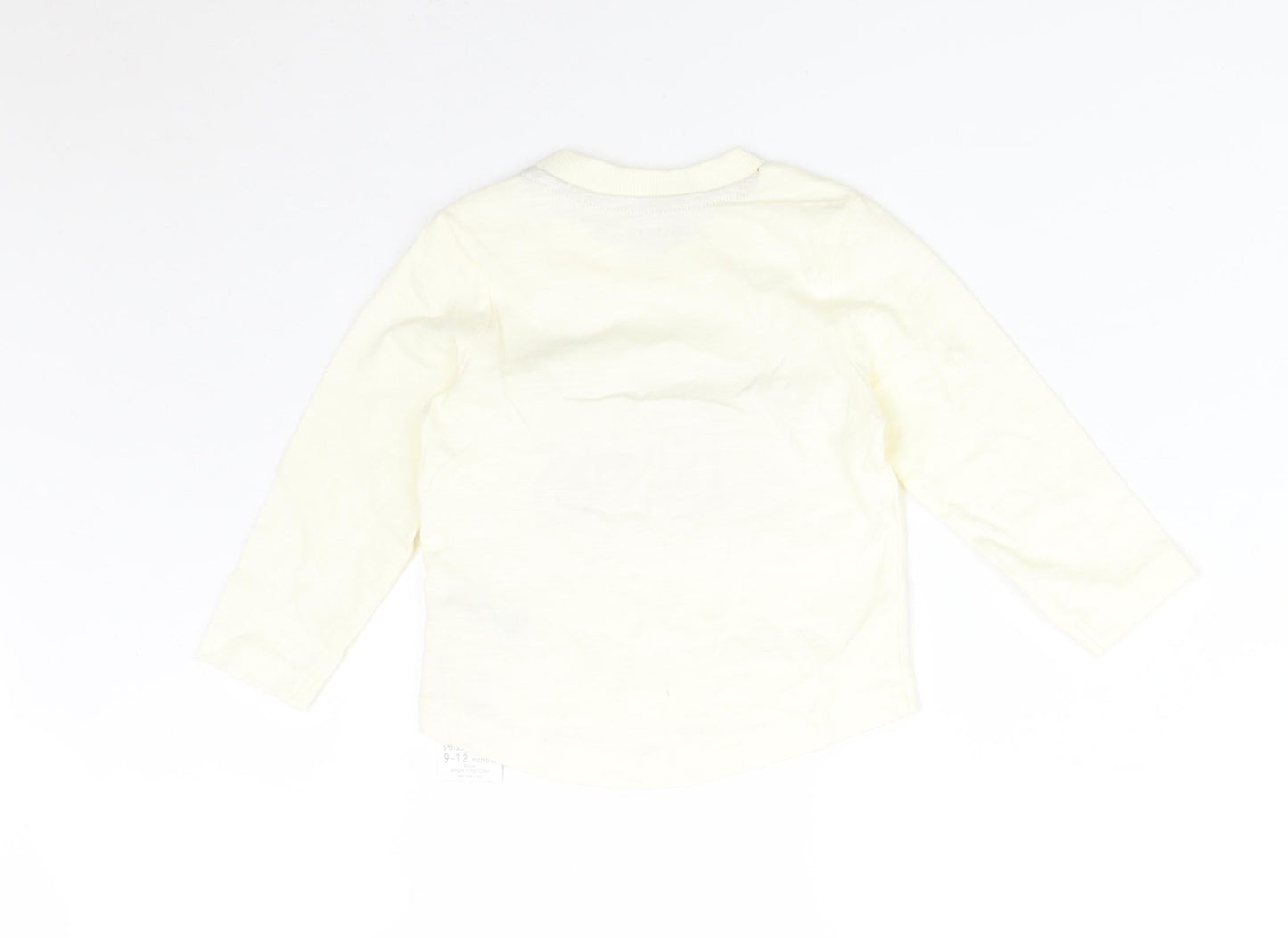 Nutmeg  Yellow   Basic T-Shirt Size 9-12 Months  - LITTLE BRO HUGS