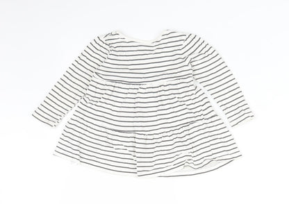 Primark Girls Multicoloured Striped  A-Line  Size 9-12 Months