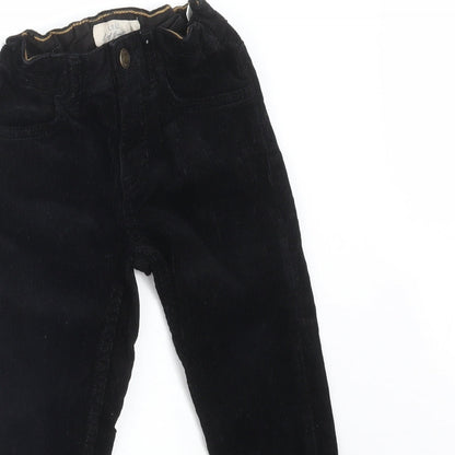 H&M Girls Black   Straight Jeans Size 3 Years