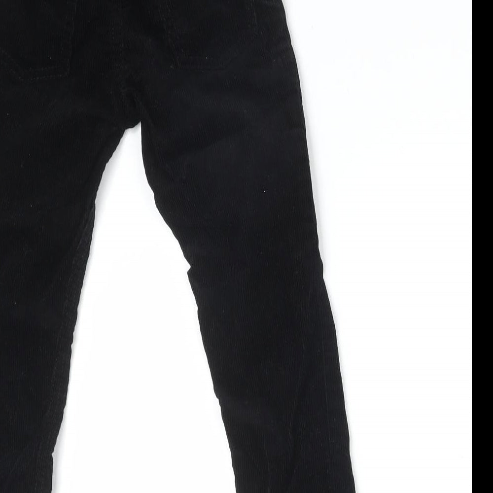 H&M Girls Black   Straight Jeans Size 3 Years