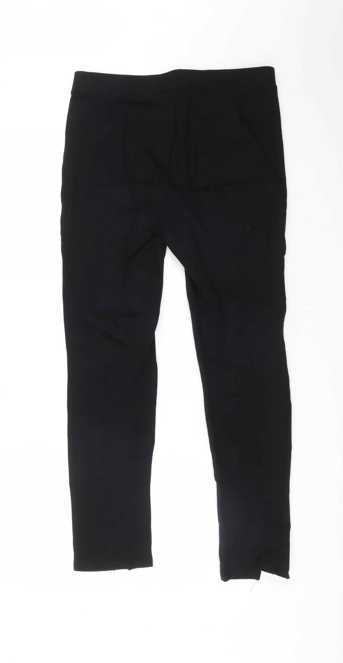 Womens UK Size L MNG Regular Fit  Black Trousers