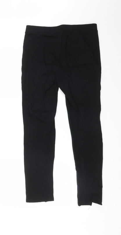 Womens UK Size L MNG Regular Fit  Black Trousers