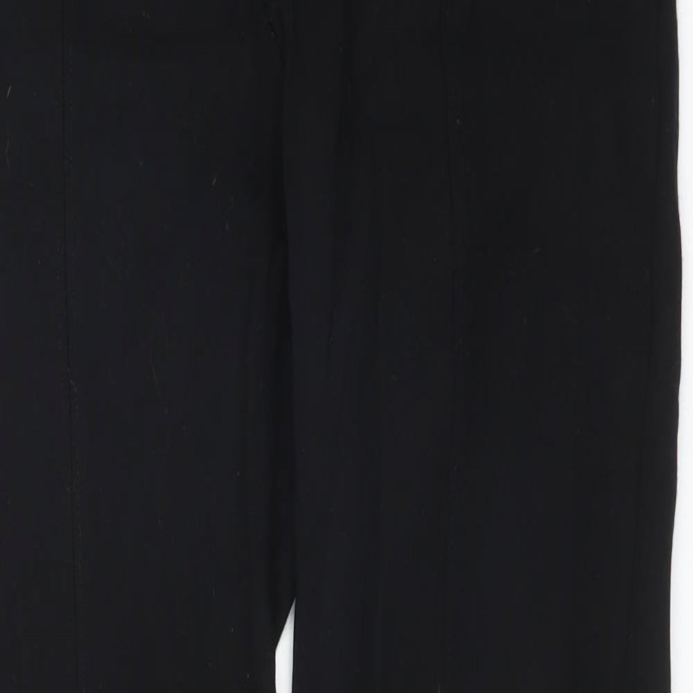 Womens UK Size L MNG Regular Fit  Black Trousers