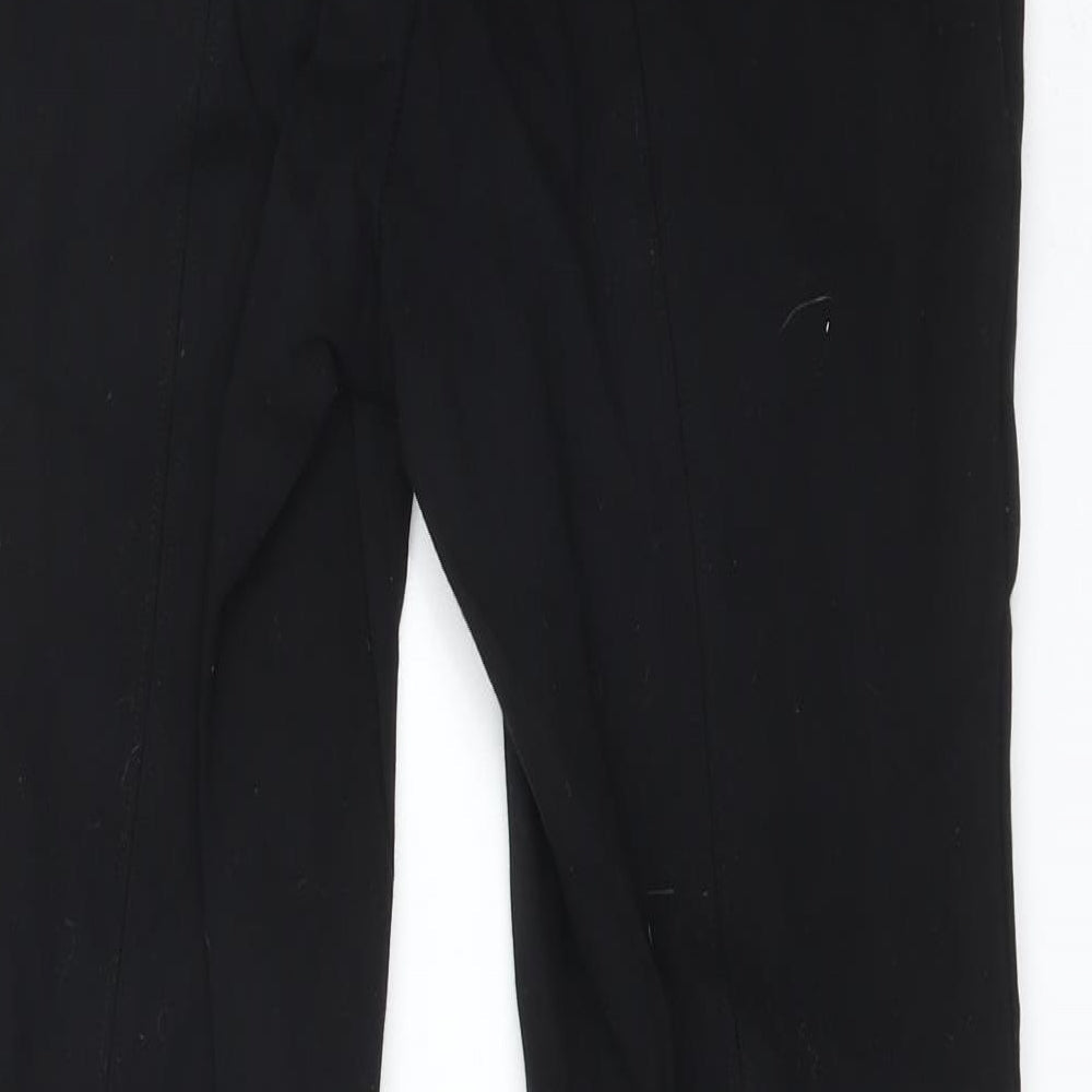 Womens UK Size L MNG Regular Fit  Black Trousers